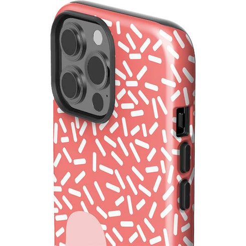 Coral Spring Sprinkles iPhone 15 Pro Max Impact Case